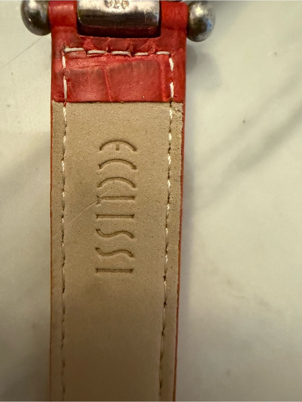Ecclissi Watch with Mother-of-Pearl dial and Sterling Silver Case - Picture 6 of 10